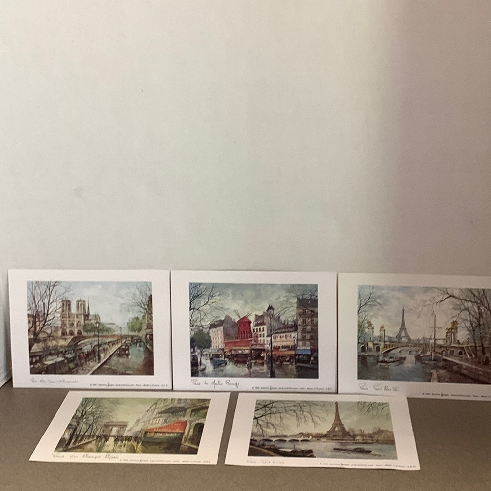 1981 Artertre Paris Prints - Made in France